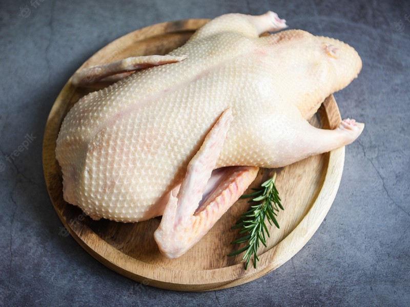 Swan Duck Whole Cleaned & Dressed (With Skin)