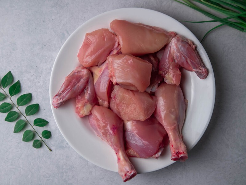 Turkey Chicken (Curry Cut 1kg/Pack)