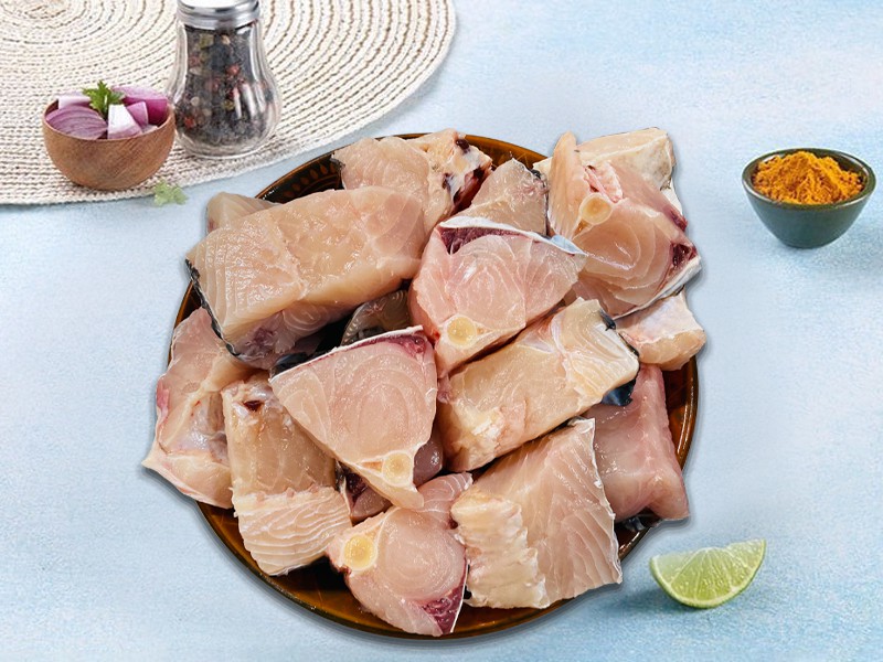 River Rui Fish Curry Cut Include Head Pieces (Size: 2kg)